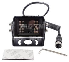 JAG97-0007 Laidinė stebėjimo kamera, 600TVL, 18 IR LED, IP69K, galinė, su šildytuvu