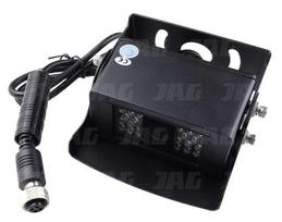 JAG97-0010 Laidinė stebėjimo kamera, 600TVL, 28 IR diodų, IP69K, galinė
