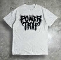 Power Trip Grupės Pilno Dydžio Balti Marškinėliai Medvilniniai Dovana Gerbėjui CM120 Unisex Marškinėliai XXL