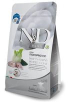 FARMINA N&D WHITE - DOG Dry Sea Bass Spirulina&Fennel PUPPY MINI 1.5 kg