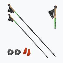 Šiaurietiško ėjimo lazdos GABEL Carbon XT 2S 80 F.L. black/lime