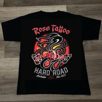 Rose Tattoo Tour 2025 JUODI Marškinėliai Unisex Medvilniniai Marškinėliai S-5XL LI1670 Unisex Marškinėliai L gray