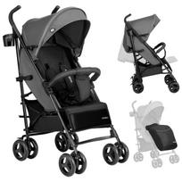 Vaikiškas vežimėlis Davos 35 Grey-Black
