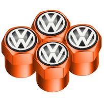 For VOLKSWAGEN VW 4pcs Auto Emblem Cap Stickers For VW Volkswagen Golf Polo Passat Tiguan Touran Jetta Accessories