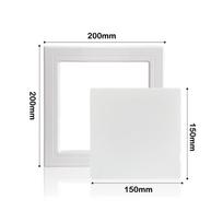 Plastikinis atidarymo dangtelis Lipnus apžiūros anga Durys Sienos Lubos 150mmX150mm