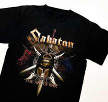 Sabaton Karo menas Marškinėliai Unisex Medvilniniai T-shirt Visi dydžiai S Iki 5XL Unisex Marškinėliai XL
