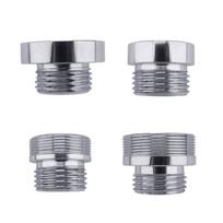 Universalus metalinis vandens filtro adapterių rinkinys Kieto vandens filtro adapteris Atnaujinimai dušo galvutei ir čiaupui Pašalina mineralus 1
