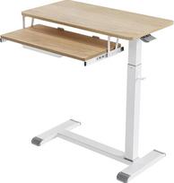 "Fydeamer" 68 × 50 cm mobilus stovimas rašomasis stalas su skoniu, aukštas stalas kompiuteriui (72-109 cm), stalas darbui namuose ir biure, ergonomiškas stalas darbui namuose ir kambaryje (Oka)