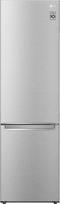 LG GBB92MBB3P, A-20% klasės, 381 l, kombinuotas šaldytuvas su šaldikliu ir šaldikliu, su vidiniu ekranu, "Fresh" funkcijomis, "DoorCooling+", kintama XXL talpa, 59,5 x 67,5 x 203 cm, metalinis sorbetas