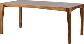Massivmoebel24.de Sheesham #0102 Valgomasis stalas 160 x 85 x 77 cm Lakuotas rudas