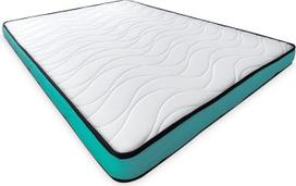 Mattfy - 90 x 200 cm dvipusis čiužinys, idealiai tinka lizdams ar dviaukštėms lovoms, apsaugotas nuo erkių, antibakterinis ir hipoalerginis