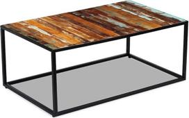 vidaXL vidaXL kavos staliukas Rašomasis stalas Baldai namų dekorui Medžio masyvas 100x60x40 cm