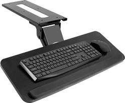 VIVO reguliuojama kompiuterio klaviatūros ir pelės platforma Ergonomiškas stalinis stalčius su stalčiumi (MOUNT-KB03B)