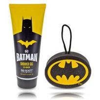 Mad Beauty Batman Bath Care Gift rinkinys kūnui (dušo gelis 200 ml. + kempinė) - 1 vnt.
