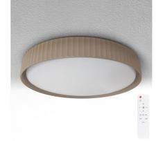 Brilagi - dimeriuojamas LED lubų šviestuvas LUCIA LED/48W/230V Ø 41 cm, rudos spalvos, su nuotoliniu pultu