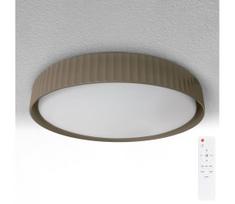 Brilagi - Dimeriuojamas LED lubų šviestuvas LUCIA LED/48W/230V, skersmuo 41 cm, taupe + nuotolinis pultelis