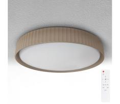 Brilagi - Reguliuojamas LED lubų šviestuvas LUCIA LED/60W/230V skersmuo 59 cm rudas su nuotoliniu valdymu