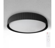 Brilagi - dimeriuojamas LED lubų šviestuvas LUCIA LED/48W/230V, skersmuo 41 cm, juodas + nuotolinis pultas