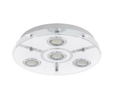 EGLO 93107 - Lubinis LED šviestuvas CABO 4xGU10/3W LED