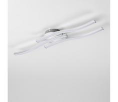 LED lubinis šviestuvas 3xLED/6W/230V 3000K sidabrinis
