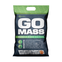 GO POWDERS GO MASS GAINERIS Masės augimo proteino kokteilis Karamelės skonio, 5 kg