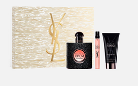 Yves Saint Laurent Opium Black Dovanų rinkinys, Parfumuotas vanduo 90ml + Kūno losjonas 50ml +  Parfumuotas vanduo 10ml