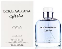 Dolce & Gabbana Light Blue Living Stromboli Pour Homme Tualetinis vanduo - Testeris, 125ml