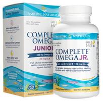 Nordic Naturals Complete Omega Junior Lemon - 180 minkštųjų gelių