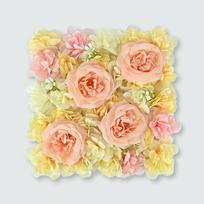 Backdrop Decoration Artificial Flower Wall Backdrop Silk Flower Wall Panel Floral Rose Wall for Shower Wedding Anniversary Birthday Party 40x40cm balta