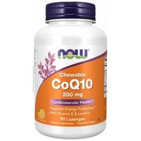 Now Foods CoQ10 200 mg , Apelsinas - 90 pastilės