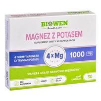 Biowen Magnis su kaliu – 30 kapsulių