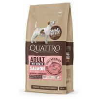 Quattro Adult with Salmon suaugusiems mažų veislių šunims su lašiša ir kriliu - Produkto Svoris 1.5kg