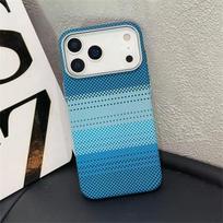 Prabangus spalvotas Kevlaro anglies pluošto dėklas, skirtas iPhone 17 16 15 14 13 Pro Max, metalinis objektyvo rėmelis, itin plonas, kietas, atsparus smūgiams dangtelis iPhone 17 Pro Max mėlyna