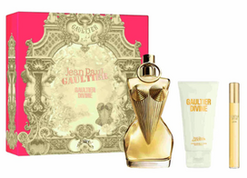 Jean Paul Gaultier Gaultier Divine Dovanų rinkinys, eau de parfum 100 ml + body lotion 75 ml + eau de parfum 10 ml