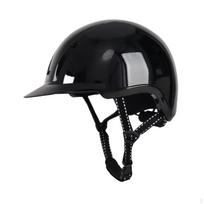 Jodinėjimo šalmas Kepurė Vasarinė įranga su nuimamu pamušalu Reguliuojamas M Matte Black