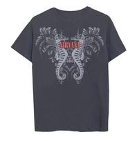 Nirvana Jūrų arkliukai Marškinėliai Dydis S-5XL Unisex Unisex Marškinėliai M gray