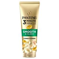 Intensyvus plaukų kondicionierius PANTENE Smooth&Silky Active Nutri-Plex, 3 minutes miracles, 220 ml