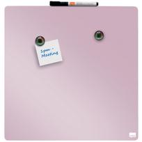 Magnetinė lenta NOBO Tile magnetic 360x360mm, pastelinė rožinė