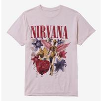 Nirvana In Utero Gėlės Mergaičių Marškinėliai Dydis S-5XL Gerbėjų Sukurtas Unisex Marškinėliai L