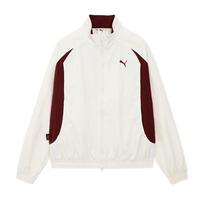 Puma Color Block Zip Up Stand Collar Jacket Men jackets 636279-87 L