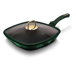 TITANIUM GRILL PAN BERLINGER HAUS 28cm BH-6051 EMERALD