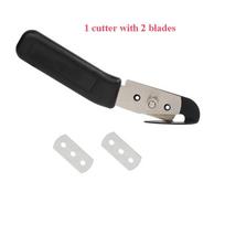 Car Wrap Knife Vinyl Wrap Cutter Paperback Slitter Window Tint Sticker Cutting Tool Carbon Film Safety Knife with Metal Blades