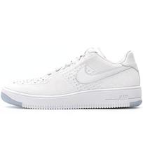 Nike Air Force 1 Low Flyknit Triple White Moteriški 820256-101 38