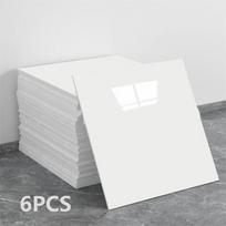 6 VNT Keramikos Išvaizdos Lipni Vandeniui Atspari Drėgmei Atspari Tapeta Tapetai Svetainei, Virtuvei, Vonios Kambariui 6PCS