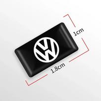 Volkswagen VW automobiliui 3D epoksidinės interjero lipdukai Dekoratyviniai lipdukai Aksesuarai Volkswagen Golf-5 6 7 Bora Jetta POLO MK4 MK6 5pcs
