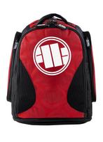 Pitbull Medium Backpack Logo Red