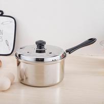 Nelipnus puodas su dangčiu virimo puodas nerūdijančio plieno pieno makaronų makaronų padažas 14cm