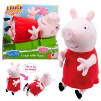Peppa Pig interaktyvus pliušinis žaislas „Kalbanti Kiaulytė Peppa”, 24 cm