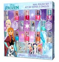 Frozen vaikiškas nagų lakų ir lipdukų rinkinys, 16 vnt.