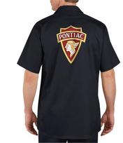 Pontiac Shield - Mechanikų Grafinis Darbo Marškinėlis Trumpomis Rankovėmis Unisex Marškinėlis L